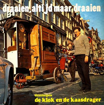 Draaiorgel De Klok - Draaien, Altijd Maar Draaien (LP) Vinyl LP Vinyl Zeer Goed / Hoes Goed "VINYLSINGLES.NL"