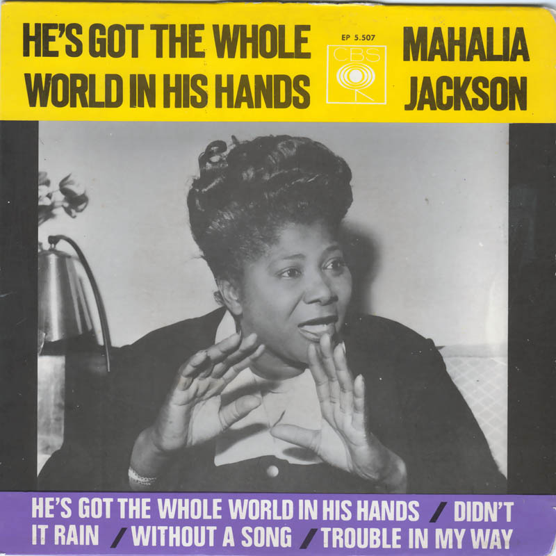 Mahalia Jackson - He's Got The Whole World In His Hands 26461 Vinyl Singles EP Vinyl Goed / Hoes Goed