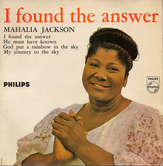 Mahalia Jackson - I Found The Answer 34176 Vinyl Singles EP Vinyl Goed / Hoes Goed