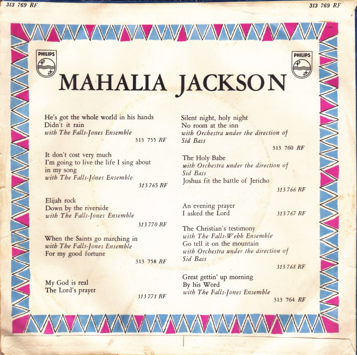 Mahalia Jackson - Onward, Christian Soldiers 31996 Vinyl Singles Vinyl Goed / Hoes Goed