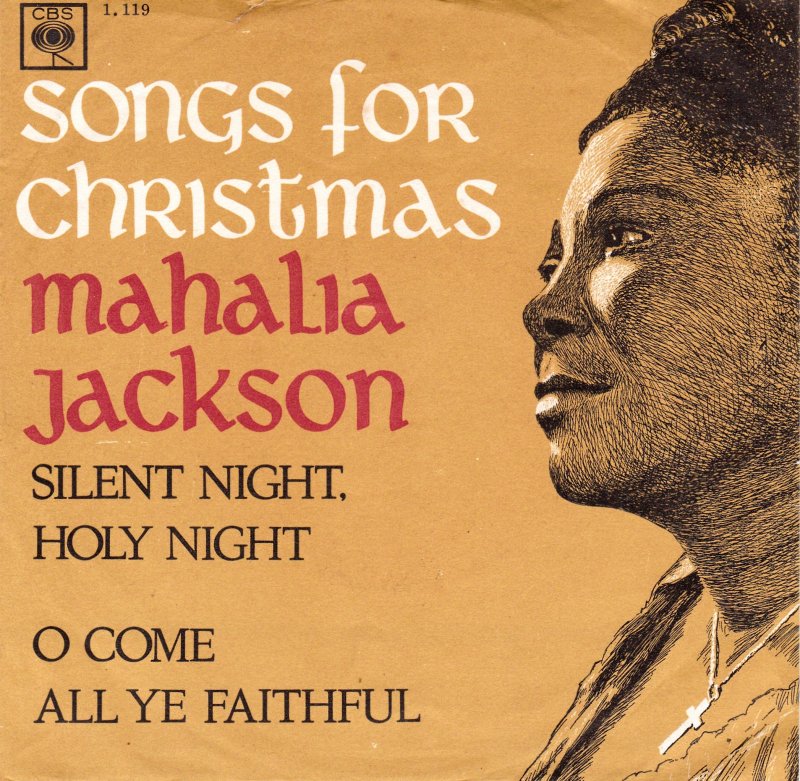 Mahalia Jackson - Silent Night, Holy Night 28869 Vinyl Singles Vinyl Goed / Hoes Goed