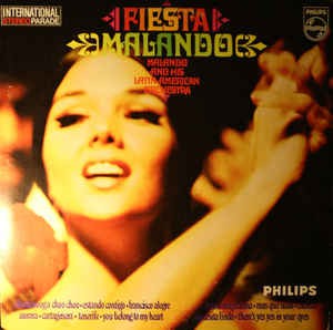 Malando And His Latin-American Orchestra - Fiesta Malando (LP) 44170 Vinyl LP Vinyl Goed / Hoes Goed