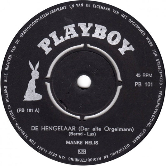 Manke Nelis - Hengelaar 19591 Vinyl Singles Vinyl Goed / Hoes Generic