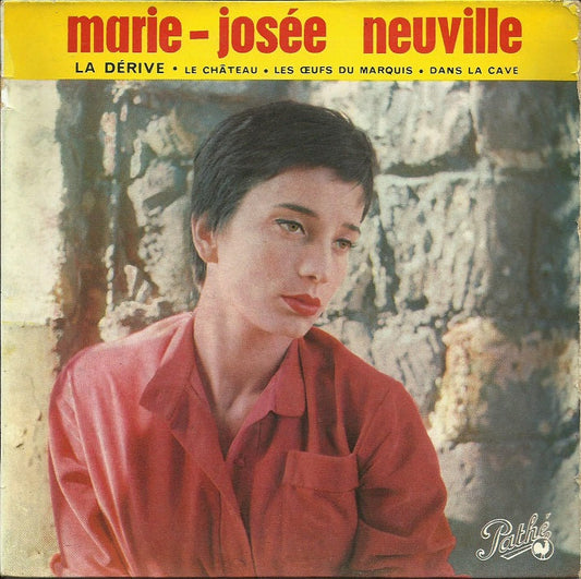 Marie-Josée Neuville - La Dérive 34779 Vinyl Singles EP Vinyl Goed / Hoes Goed