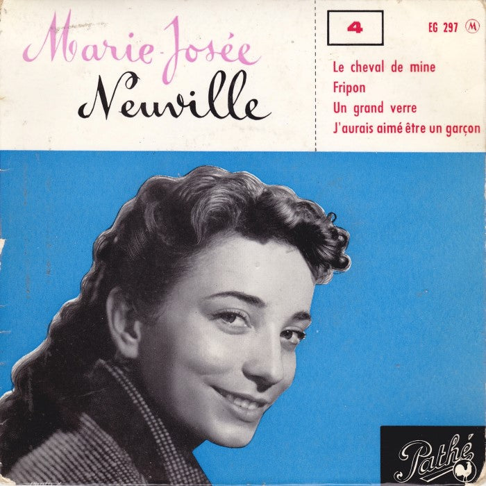 Marie-JosǸe Neuville - La Collégienne De La Chanson No. 4 17221 Vinyl Singles EP Vinyl Goed / Hoes Goed