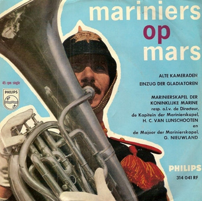 Marinierskapel Der Koninklijke Marine - Mariniers Op Mars 29230 Vinyl Singles Vinyl Goed / Hoes Goed