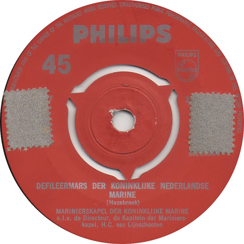 Marinierskapel Der Koninklijke Marine - Mariniers Op Mars 29227 Vinyl Singles Vinyl Goed / Hoes Goed