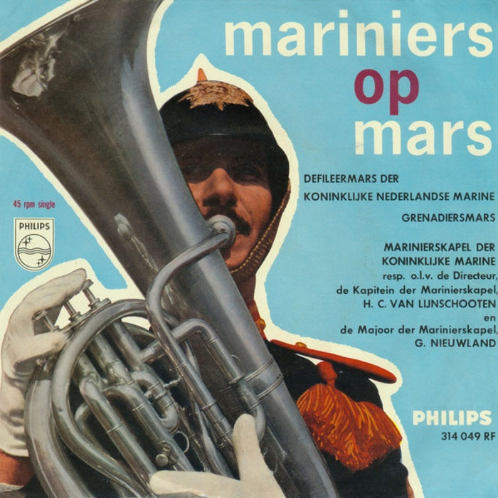 Marinierskapel Der Koninklijke Marine - Mariniers Op Mars 29227 Vinyl Singles Vinyl Goed / Hoes Goed
