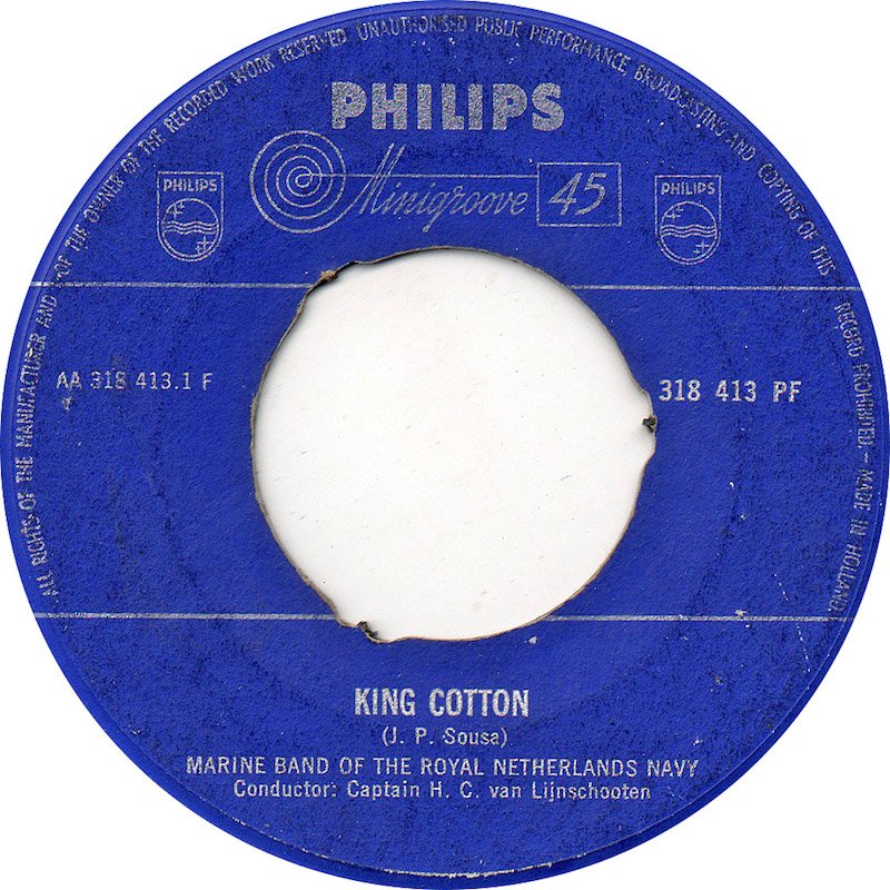 Marinekapelle der Königlich Niederländischen Marine - King Cotton 24140