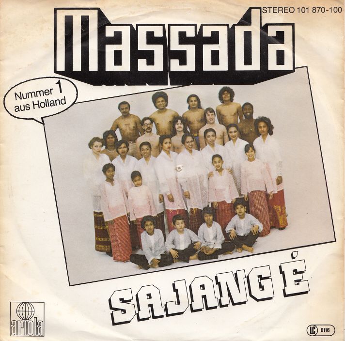 Massada - Sajang E 41989 Vinyl Singles Vinyl Goed / Hoes Goed