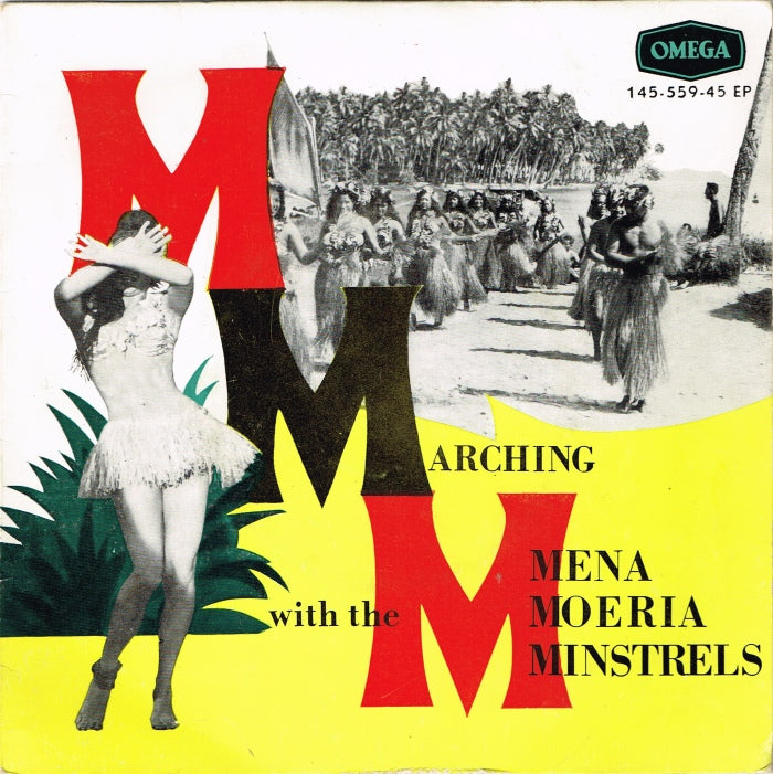 Mena Moeria Minstrels O.l.v Ming Luhulima - Marching With The Mena Moeria Minstrels 15181 Vinyl Singles EP Vinyl Goed / Hoes Goed