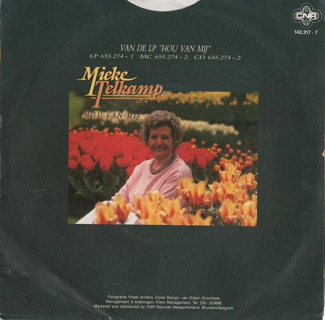 Mieke Telkamp - Hou Van Mij 13602 Vinyl Singles Vinyl Goed / Hoes Goed