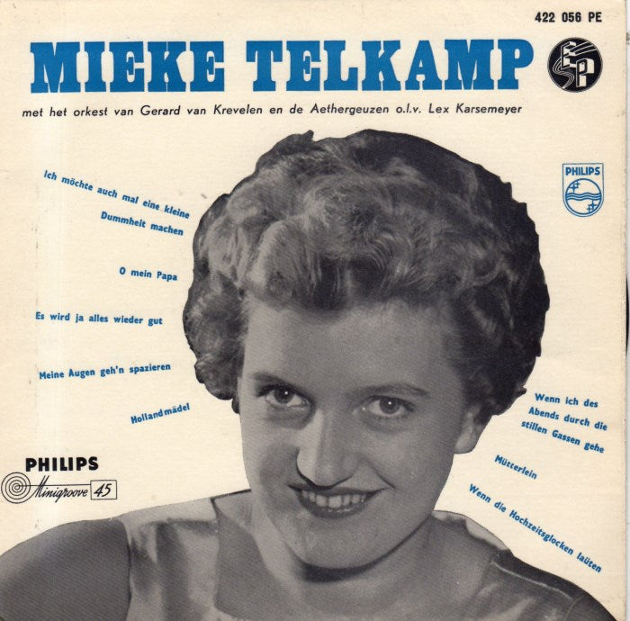 Mieke Telkamp - Mieke Telkamp (Potpourri) 30175 Vinyl Singles EP Vinyl Goed / Hoes Goed