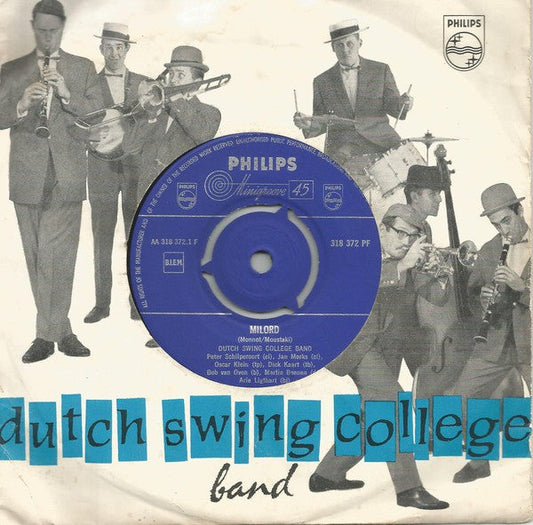 Dutch Swing College Band - Milord 39989 Vinyl Singles Vinyl Goed / Hoes Goed