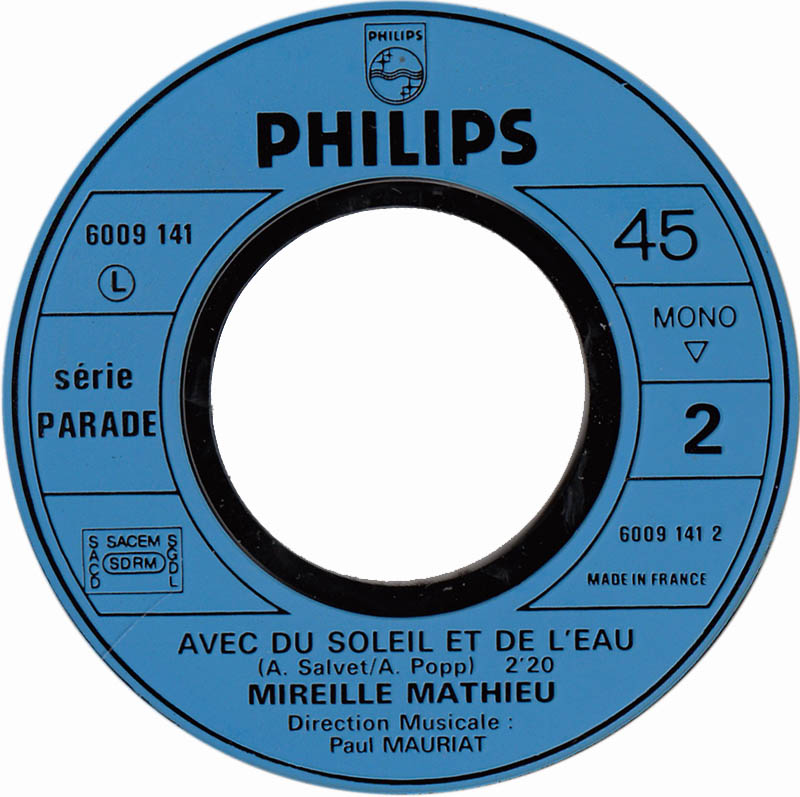 Mireille Mathieu - La Chanson Des Souvenirs 29342 Vinyl Singles Vinyl Goed / Hoes Goed