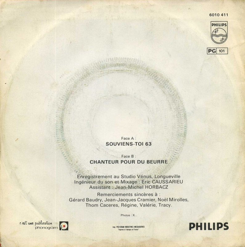 Monty - Souviens-Toi 63 15236 Vinyl Singles Vinyl Goed / Hoes Goed