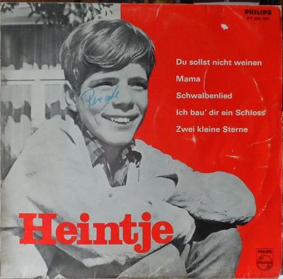 Heintje - Heintje (LP) Vinyl LP Vinyl Zeer Goed / Hoesje Goed "VINYLSINGLES.NL"
