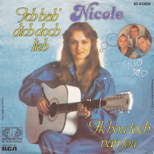 Nicole - Ich Hab' Dich Doch Lieb 15573 Vinyl Singles Vinyl Goed / Hoes Goed
