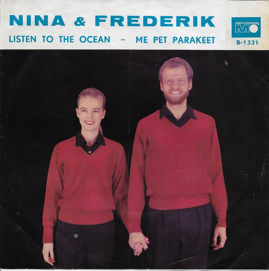 Nina & Frederik - Listen To The Ocean 42838 Vinyl Singles Vinyl Goed / Hoes Goed