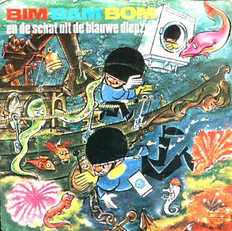 No Artist - Bim Bam Bom En De Schat Uit De Blauwe Diepzee 10314 Vinyl Singles Vinyl Goed / Hoes Goed