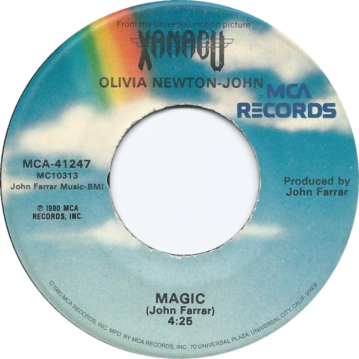 Olivia Newton-John - Magic 20115 Vinyl Singles Vinyl Goed / Hoes Goed