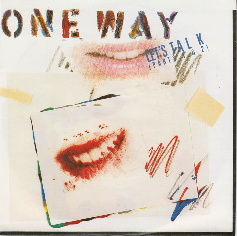 One Way - Let's Talk 29305 Vinyl Singles Vinyl Goed / Hoes Goed