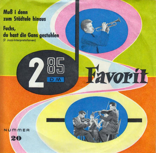 Orchester Onkel Tom’s Dixie Band - Muss I Den Zum Studtele Hinaus 03358 Vinyl Singles Vinyl Goed / Hoes Goed