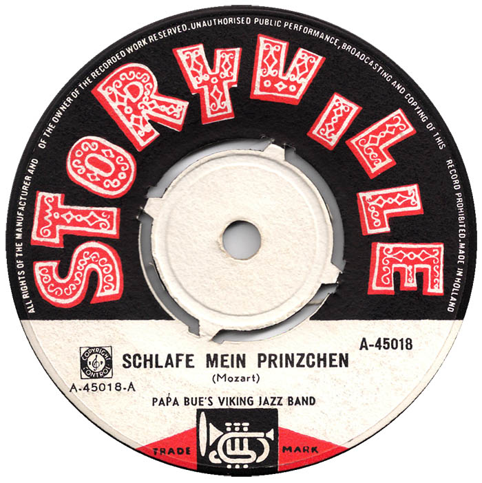 Papa Bue's Viking Jazzband - Wiegenlied 40315 Vinyl Singles Vinyl Goed / Hoes Generic