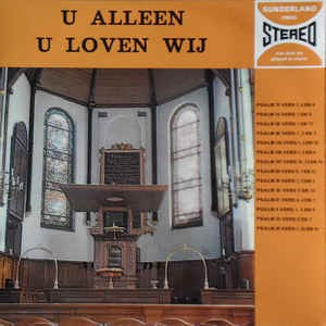 Unknown Artist - U Alleen U Loven Wij (LP) 45109 Vinyl LP Vinyl Goed / Hoes Goed