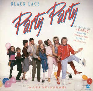 Black Lace - Party Party (LP) Vinyl LP Vinyl Zeer Goed / Hoesje Goed "VINYLSINGLES.NL"