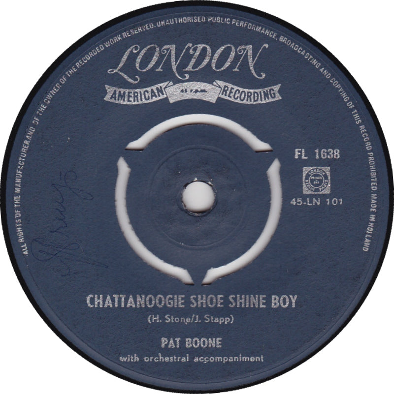 Pat Boone - Schuhputzer in Chattanoogie 02367