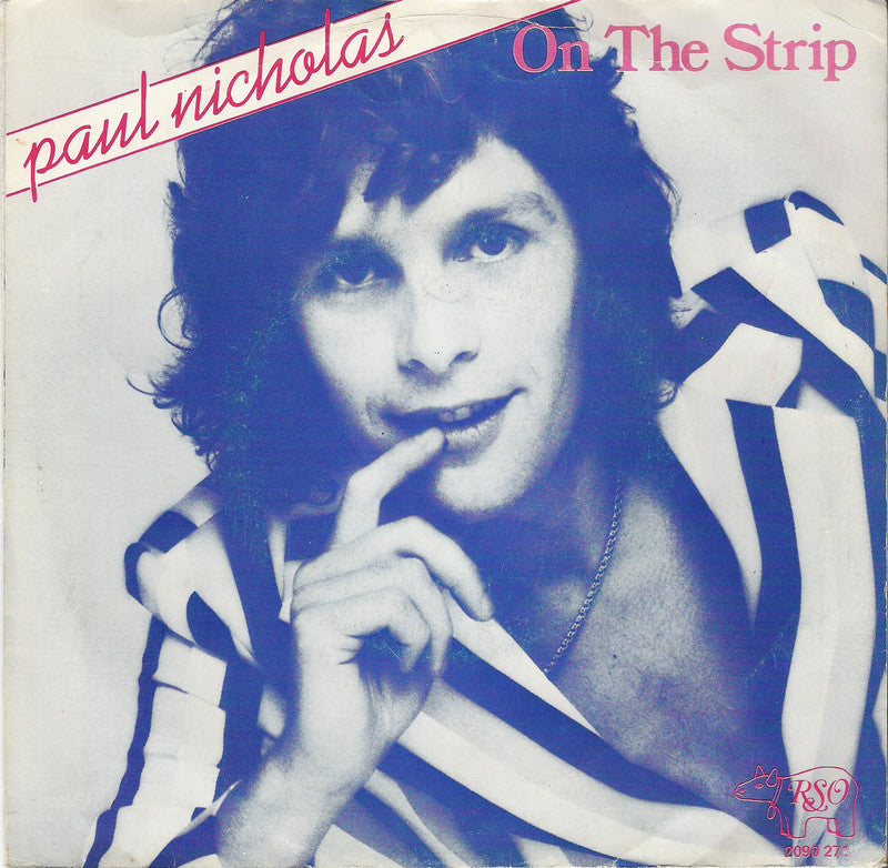 Paul Nicholas - On The Strip 16385 Vinyl Singles Vinyl Goed / Hoes Goed