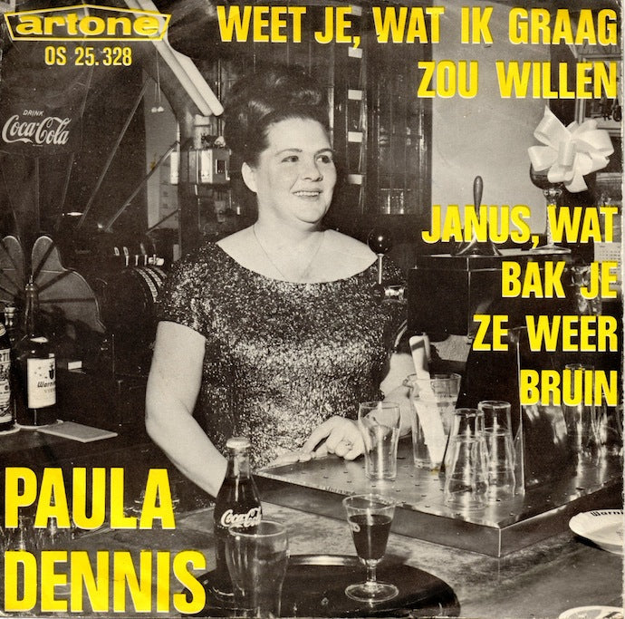 Paula Dennis - Weet Je, Wat Ik Graag Zou Willen 37861 Vinyl Singles Vinyl Goed / Hoes Goed