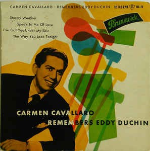 Carmen Cavallaro - Remembers Eddy Duchin 17694 Vinyl Singles EP Vinyl Goed / Hoes Goed