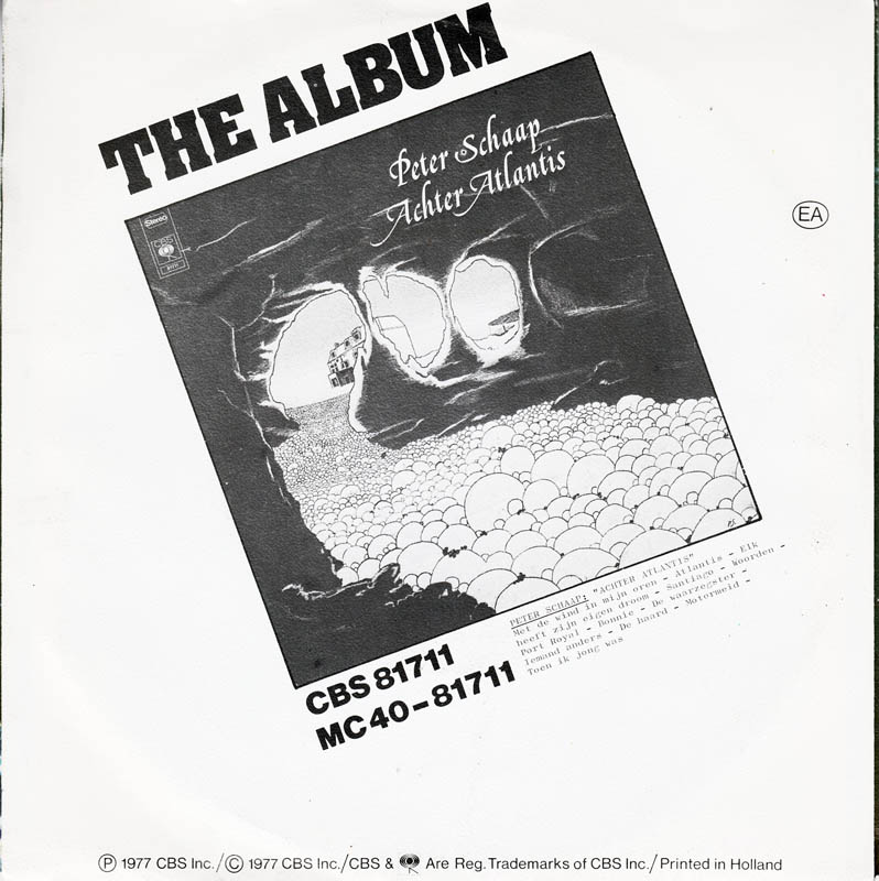 Peter Schaap - Met De Wind In Mijn Oren 32053 Vinyl Singles Vinyl Goed / Hoes Goed