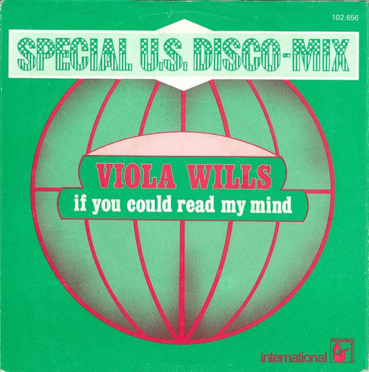Viola Wills - If You Could Read My Mind (Special U.S. Disco-Mix) 25776 Vinyl Singles Vinyl Goed / Hoes Goed
