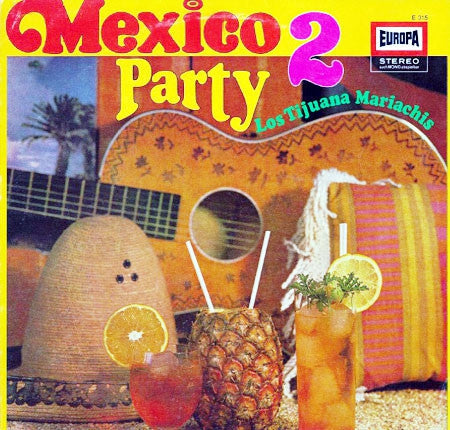 Los Tijuana Mariachis - Mexico Party 2 (LP) 44108 Vinyl LP Vinyl Goed / Hoes Goed