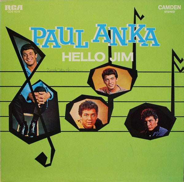 Paul Anka - Hello Jim (LP) 42709 Vinyl LP Vinyl Goed / Hoes Goed