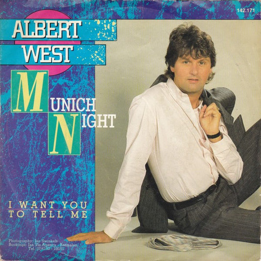 Albert West - Munich Night 16122 Vinyl Singles Vinyl Goed / Hoes Goed