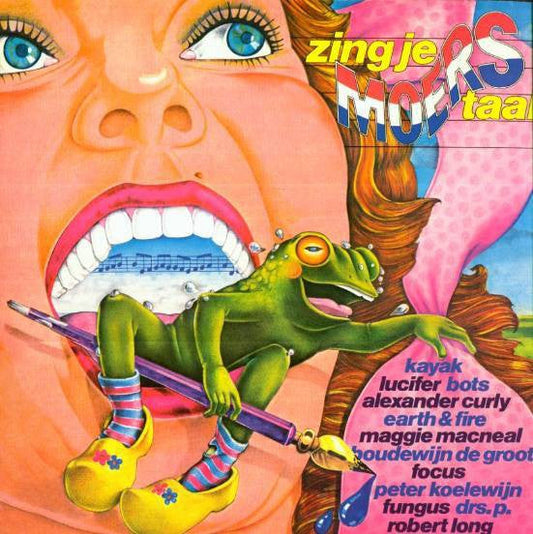 Various - Zing In Je Moerstaal (LP) 51172 Vinyl LP Dubbel Vinyl Goed / Hoes Goed