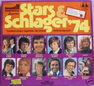 Various - Stars & Schlager '74 (LP) 43206 Vinyl LP Vinyl Goed / Hoes Goed