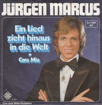 Jurgen Marcus - Ein Lied Zieht Hinaus In Die Welt 24274 Vinyl Singles Vinyl Goed / Hoes Goed