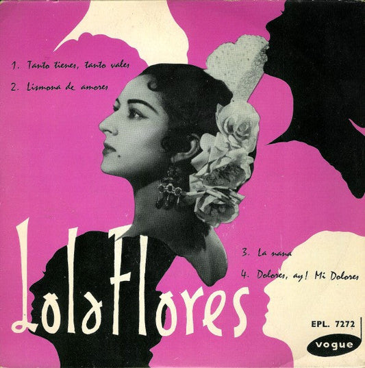 Lola Flores - Tanto Tienes, Tanto Vales 13789 Vinyl Singles EP Vinyl Goed / Hoes Goed