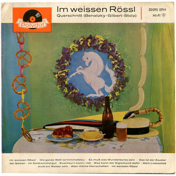 Benatzky - Gilbert - Stolz Im Weissen Rossl Querschnitt 13681 Vinyl Singles EP Vinyl Goed / Hoes Goed