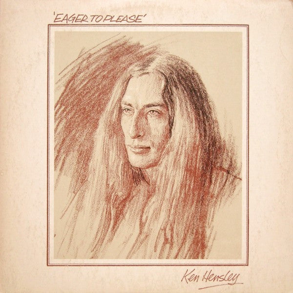 Ken Hensley - Eager To Please (LP) 44631 Vinyl LP Vinyl Goed / Hoes Goed