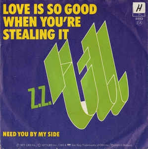 Z.Z. Hill - Love Is So Good When You're Stealing It 13974 Vinyl Singles Vinyl Goed / Hoes Goed