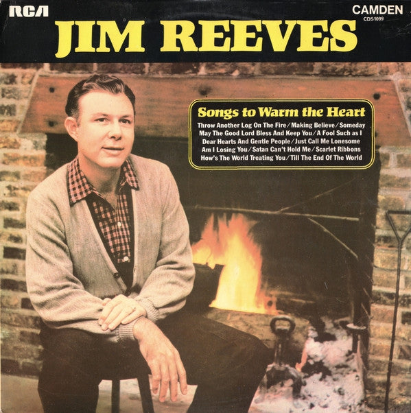 Jim Reeves - Songs To Warm The Heart (LP) 41887 Vinyl LP Vinyl Goed / Hoes Goed