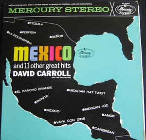 David Carroll - Mexico And 11 Other Great Hits (LP) 42992 Vinyl LP Vinyl Goed / Hoes Goed