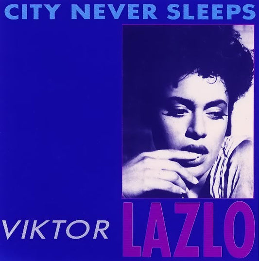 Viktor Lazlo - City Never Sleeps 21780 Vinyl Singles Vinyl Goed / Hoes Goed