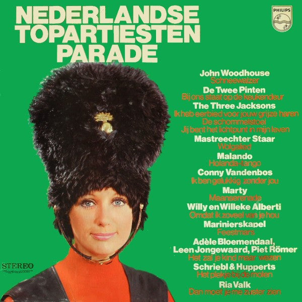 Various - Nederlandse Topartiesten Parade (LP) Vinyl LP Vinyl Goed / Hoes Goed